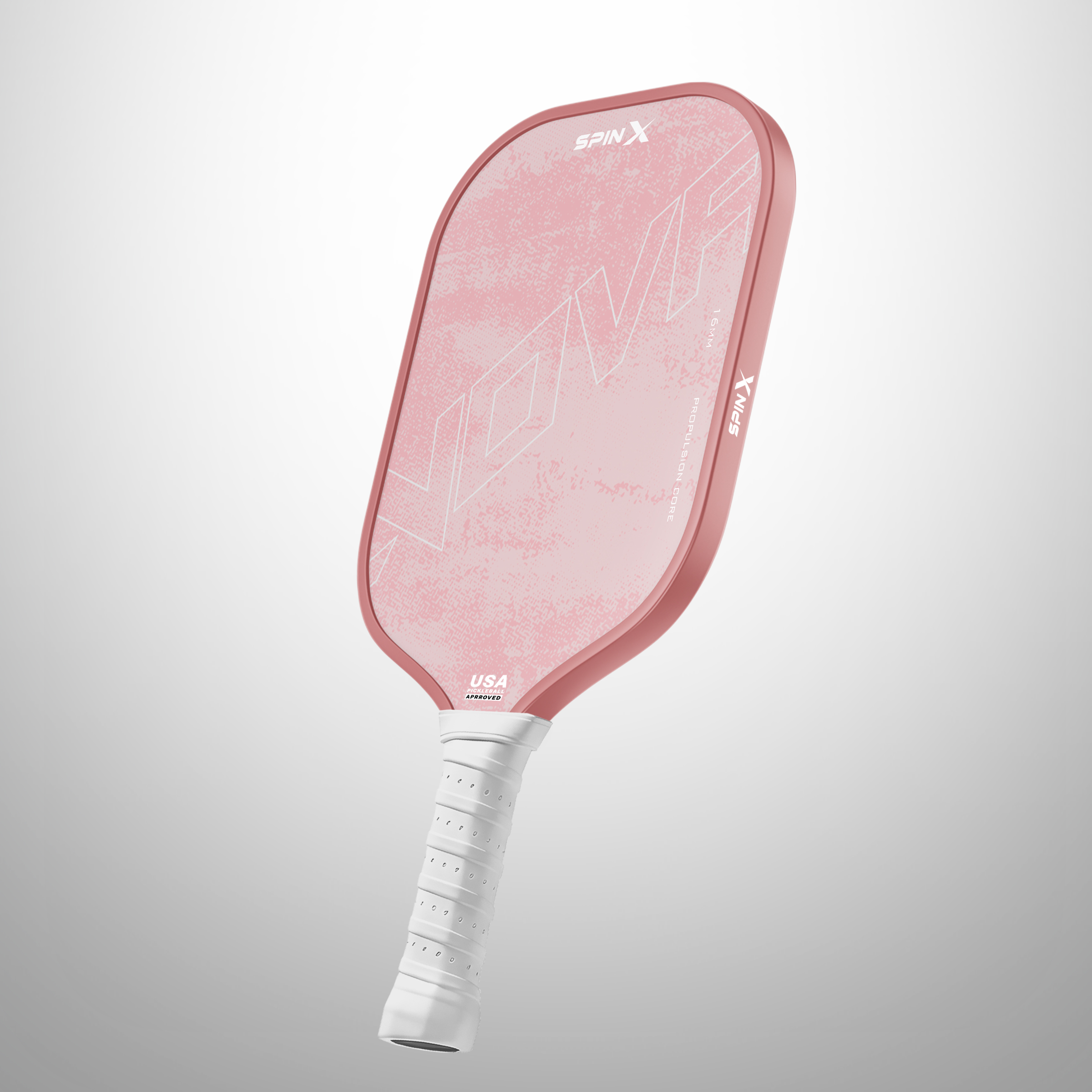 Vợt Pickleball SpinX NOVA Chính Hãng - Màu Hồng - 16mm - Bền Bỉ - Siêu Nhám - Chuẩn Thi Đấu USA - Toàn Diện - Tạo Xoáy Tốt
