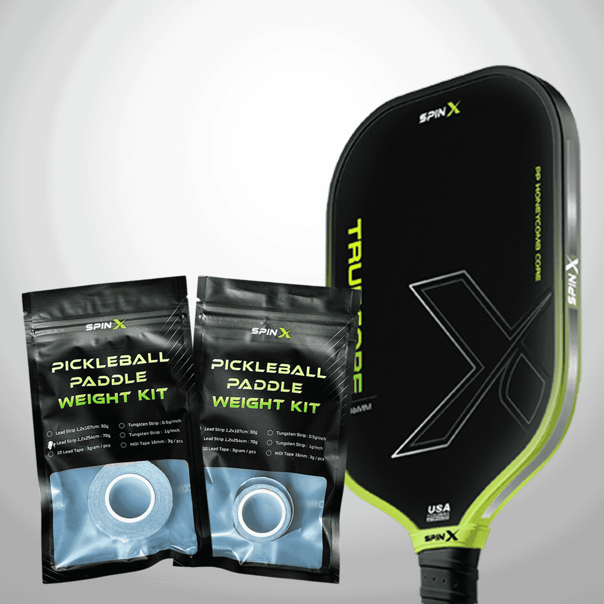 Chì Cuộn Dán Vợt Pickleball SpinX 1.2×107cm: 30g