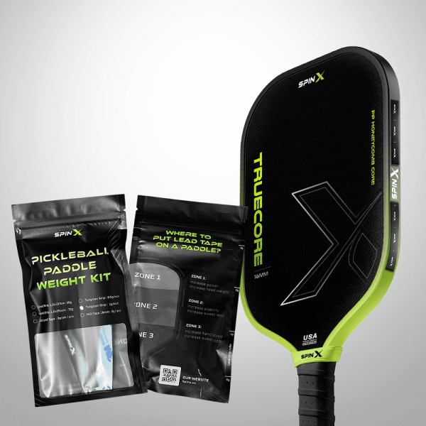 Set 2 Chì Pickleball Tungsten SpinX Chính Hãng Dải 15cm 6g