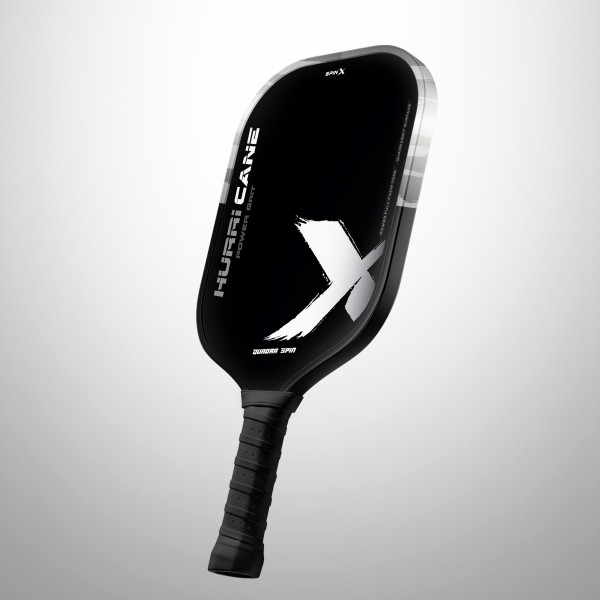 Vợt Pickleball SpinX Hurricane Power Grit Elongate Trắng Chính Hãng