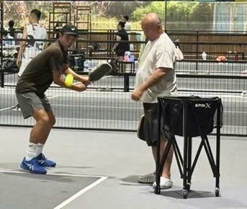 Xe Đẩy Đựng Bóng Tennis/ Pickleball SpinX